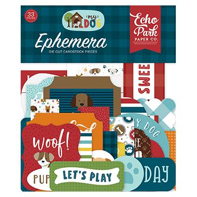 Echo Park My Dog Die Cuts - Ephemera